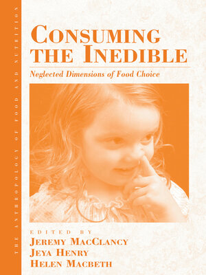 cover image of Consuming the Inedible